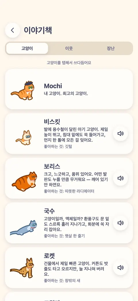 이야기책: 건물의 모든 고양이와 저마다의 이야기