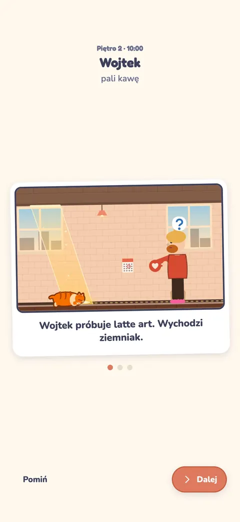 Historia sąsiada w Kociej Kawiarni: latte art, które wygląda jak ziemniak